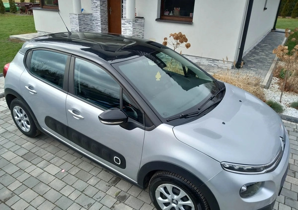 Citroen C3 cena 35900 przebieg: 44000, rok produkcji 2016 z Skawina małe 326